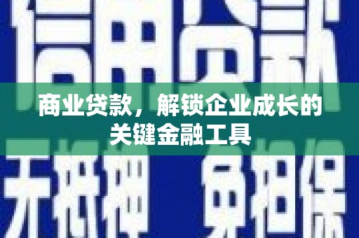 阿巴嘎旗商业贷款，解锁企业成长的关键金融工具