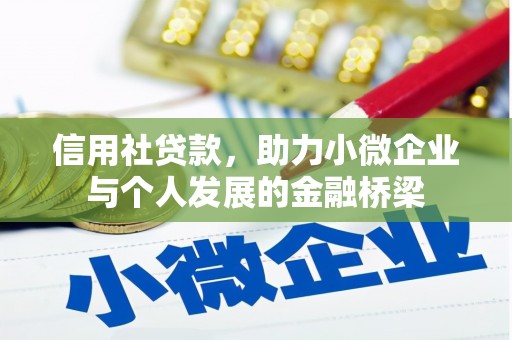 阿巴嘎旗信用社贷款，助力小微企业与个人发展的金融桥梁
