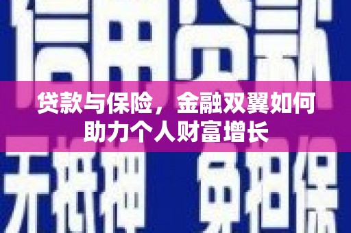 阿巴嘎旗贷款与保险，金融双翼如何助力个人财富增长