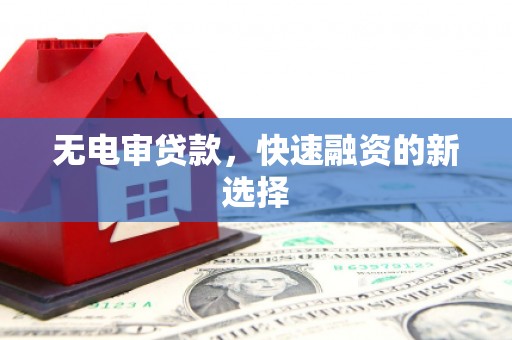 阿巴嘎旗无电审贷款，快速融资的新选择