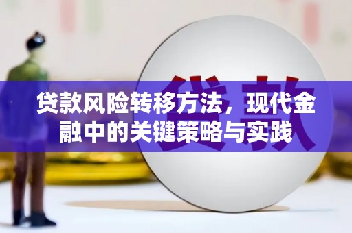 阿巴嘎旗贷款风险转移方法，现代金融中的关键策略与实践