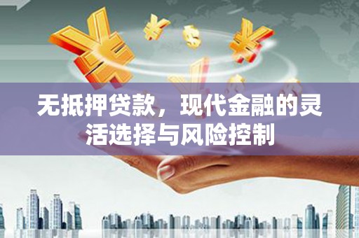 阿巴嘎旗无抵押贷款，现代金融的灵活选择与风险控制