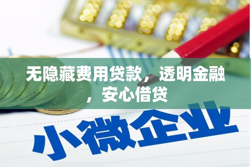 阿巴嘎旗无隐藏费用贷款，透明金融，安心借贷