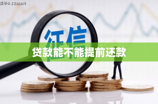 阿巴嘎旗贷款能不能提前还款