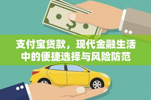 阿巴嘎旗支付宝贷款，现代金融生活中的便捷选择与风险防范