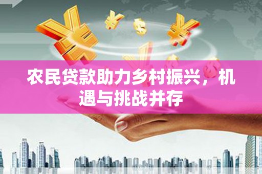 阿巴嘎旗农民贷款助力乡村振兴，机遇与挑战并存