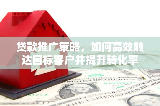 阿巴嘎旗贷款推广策略，如何高效触达目标客户并提升转化率