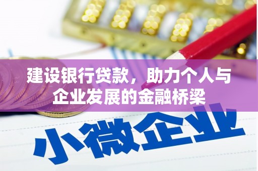 阿巴嘎旗建设银行贷款，助力个人与企业发展的金融桥梁