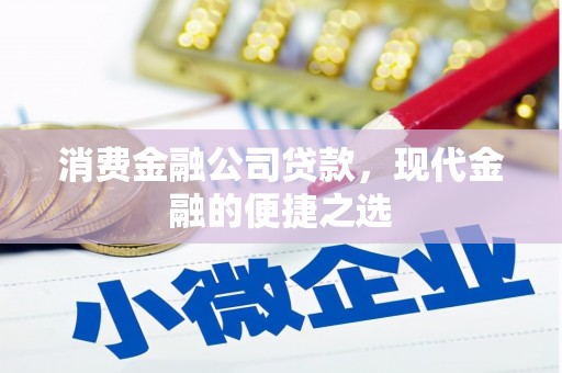 阿巴嘎旗消费金融公司贷款，现代金融的便捷之选