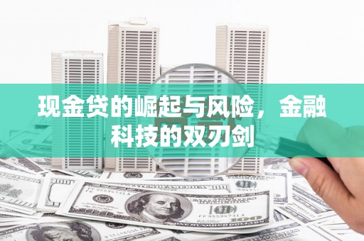 阿巴嘎旗现金贷的崛起与风险，金融科技的双刃剑