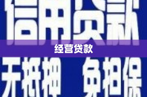 阿巴嘎旗经营贷款