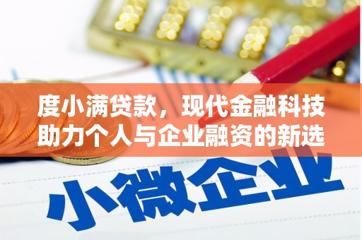 阿巴嘎旗度小满贷款，现代金融科技助力个人与企业融资的新选择