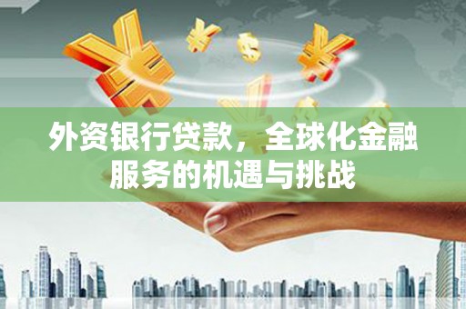 阿巴嘎旗外资银行贷款，全球化金融服务的机遇与挑战