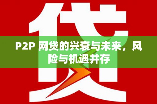 阿巴嘎旗P2P 网贷的兴衰与未来，风险与机遇并存