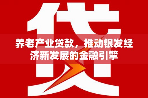 阿巴嘎旗养老产业贷款，推动银发经济新发展的金融引擎