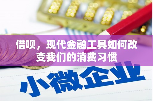 阿巴嘎旗借呗，现代金融工具如何改变我们的消费习惯