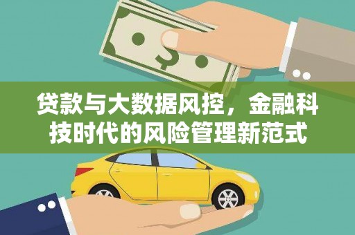 阿巴嘎旗贷款与大数据风控，金融科技时代的风险管理新范式