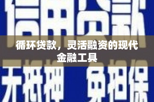 阿巴嘎旗循环贷款，灵活融资的现代金融工具