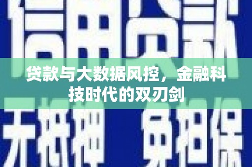 阿巴嘎旗贷款与大数据风控，金融科技时代的双刃剑