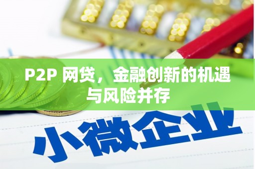 阿巴嘎旗P2P 网贷，金融创新的机遇与风险并存