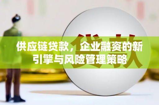 阿巴嘎旗供应链贷款，企业融资的新引擎与风险管理策略