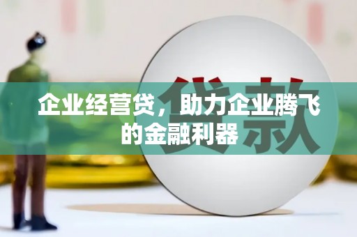 阿巴嘎旗企业经营贷，助力企业腾飞的金融利器