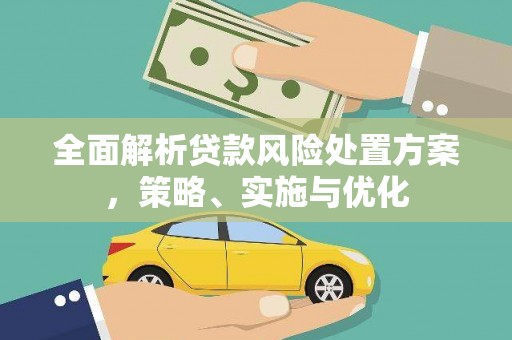 阿巴嘎旗全面解析贷款风险处置方案，策略、实施与优化