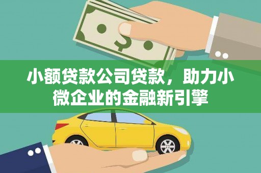 阿巴嘎旗小额贷款公司贷款，助力小微企业的金融新引擎