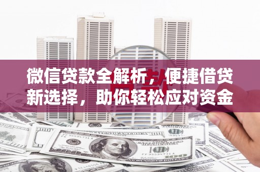 阿巴嘎旗微信贷款全解析，便捷借贷新选择，助你轻松应对资金需求